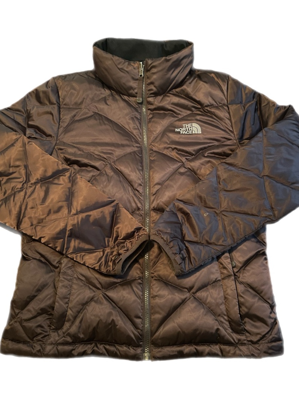 North Face Women’s 550 Brown Puffer Medium